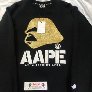 Men's bape long sleeve large sweater from Farfetch